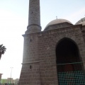 Osmanli tren garindaki tas gubbeli mescidin tas minaresi